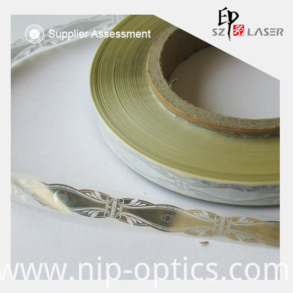 hot stamping foil label hot stamping foil label